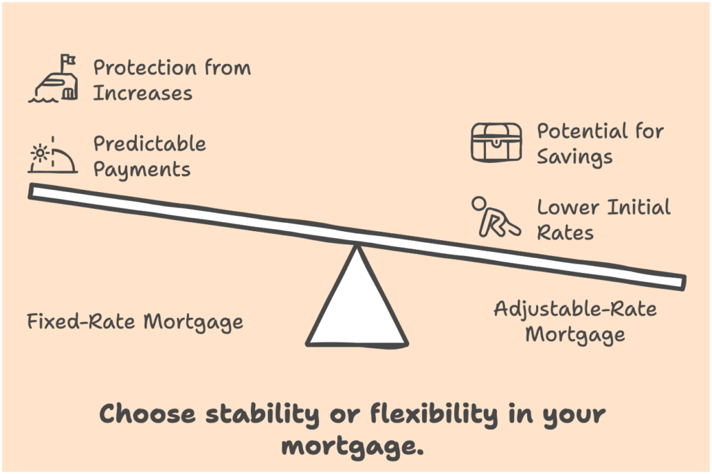 mortgage advice blog UK fixed-rate vs adjustable-rate mortgages